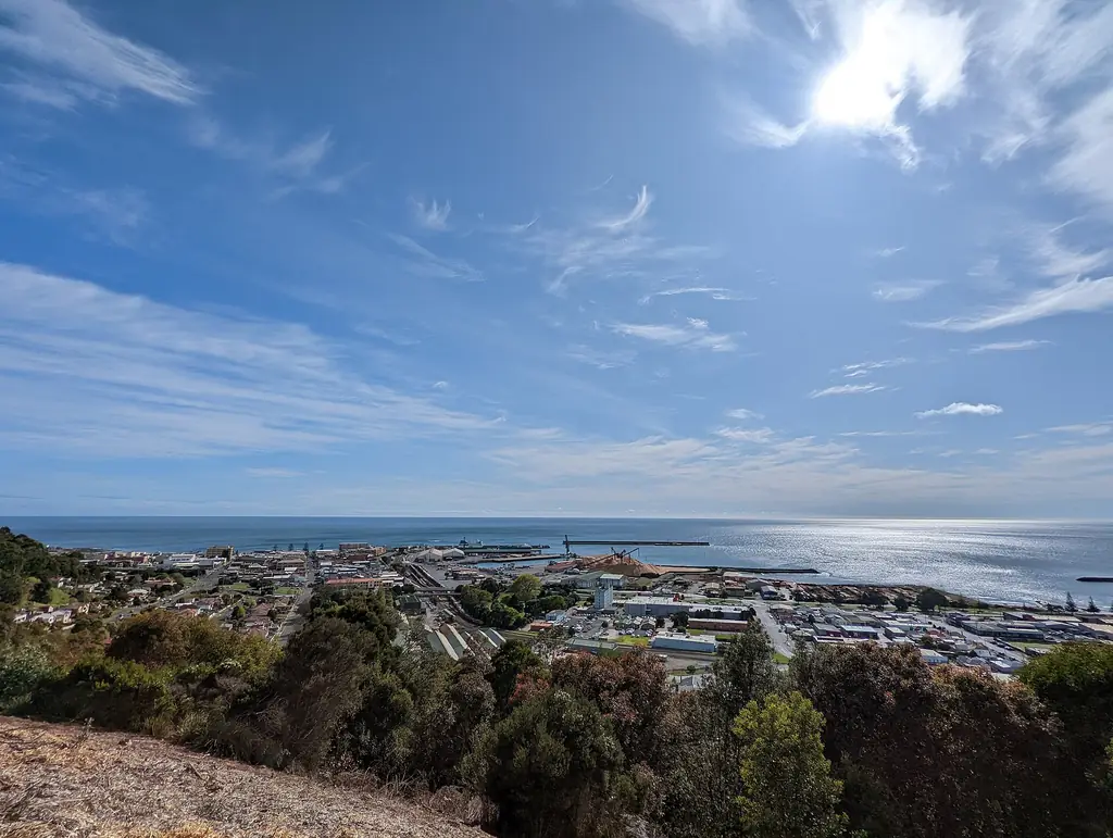 View over Burnie from the Upper Burnie lookout