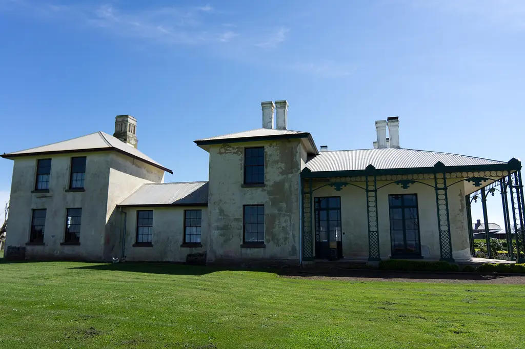 Highfield Historic Site, a colonial homestead near Stanley