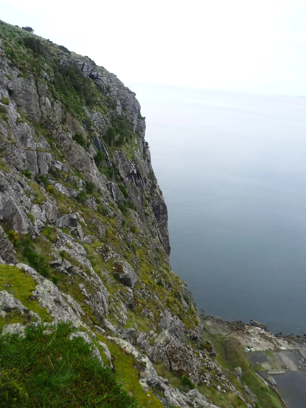 Looking north from the top of The Nut, Stanley